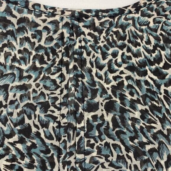 LIVERPOOL Los Angeles Double Layer Sleeveless Woven Shell Blouse Sz Small - Picture 10 of 11